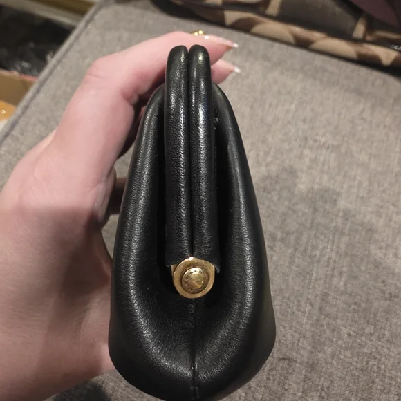 Coach 1941 Collection Black Leather Kiss-Lock with ROGUE tag - Picture 4 of 12